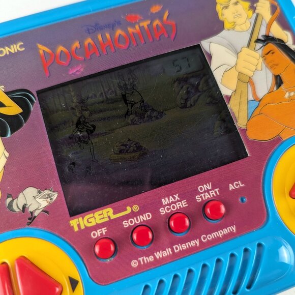 Vintage 90s Disney Pocahontas Tiger Electronics Handheld Game - Picture 6 of 8
